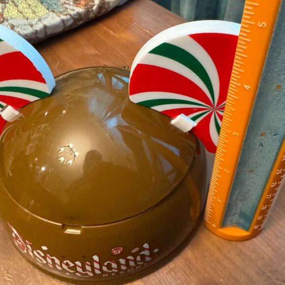 GINGERBREAD Disney Parks Mickey Mouse ears Ice Cream bowl Whirley Disneyland - Picture 7 of 7